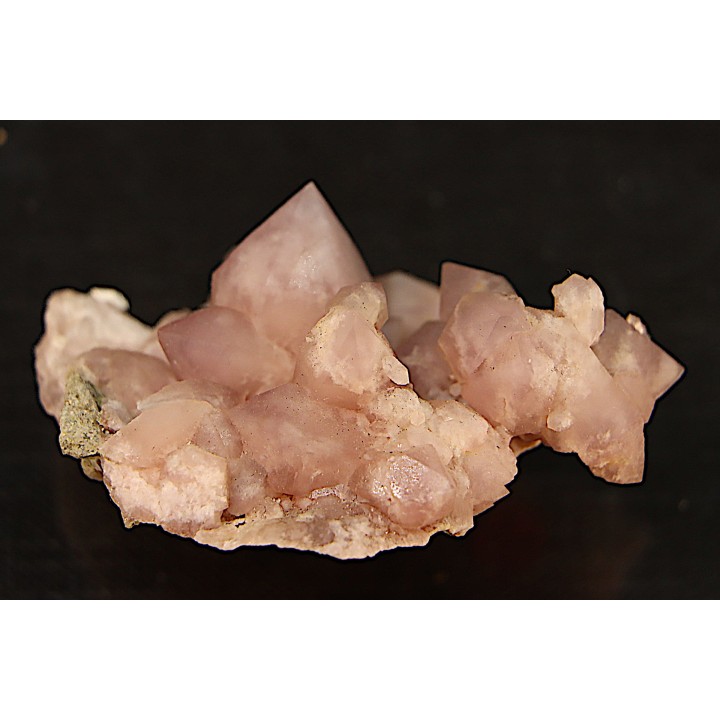 Pink Quartz  + amethyste - Aouli - Morocco