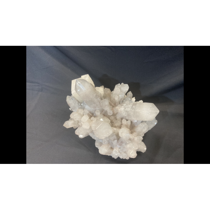 quartz, sphalerite et calcite - Bou Azzer - Morocco