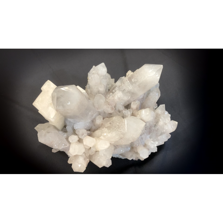 quartz, sphalerite et calcite - Bou Azzer - Morocco