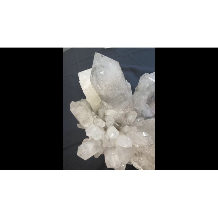 exceptionel quartz, sphalerite et calcite - bou azzer - Maroc