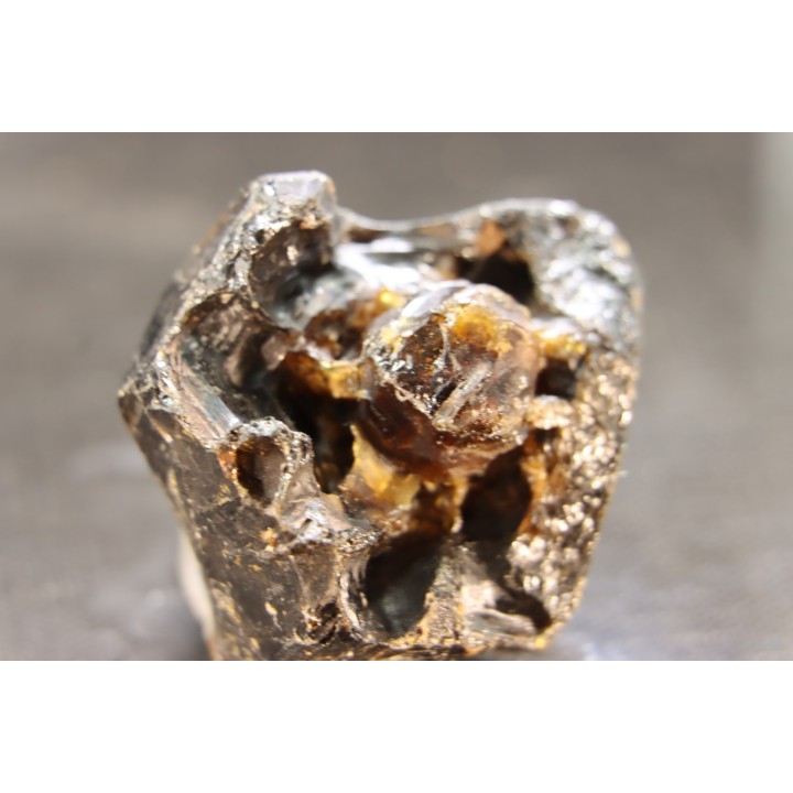 melanite garnet and grandite garnet - Diakon, Kayes, Mali