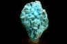 Quartz sur chrysocolle psm malachite psm barytine Mine de Tenke-Fungurume, Katanga, RD Congo