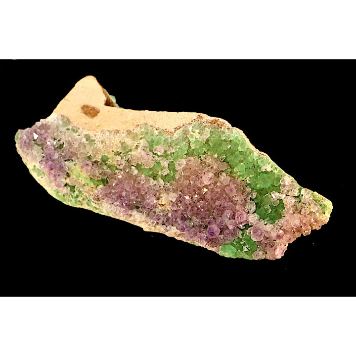 AMETHYSTE sur FLUORITE VERTE - Nancy Hanks Claim  Mesa Co., Colorado -USA