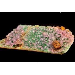 AMETHYSTE sur FLUORITE VERTE - Nancy Hanks Claim  Mesa Co., Colorado -USA