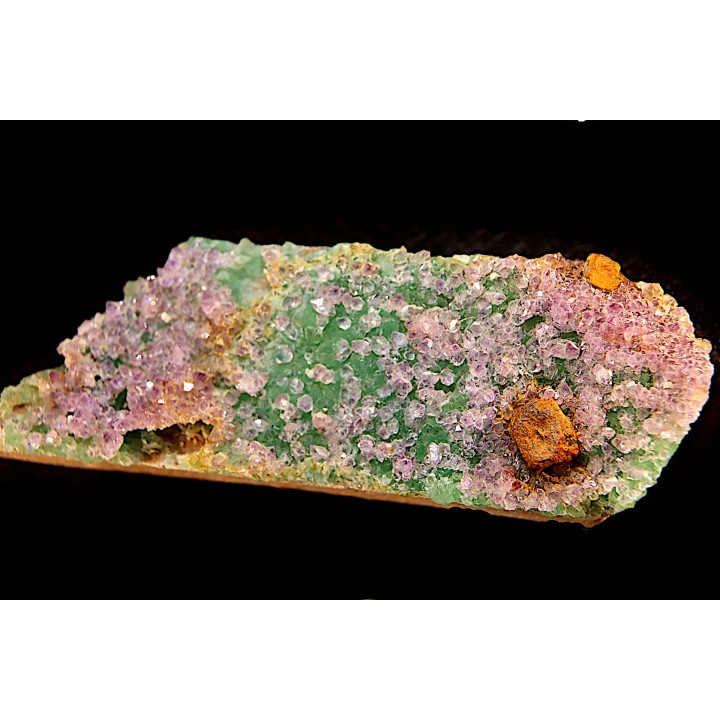 AMETHYSTE WITH GREEN FLUORITE  Nancy Hanks Claim  Mesa Co., Colorado -USA