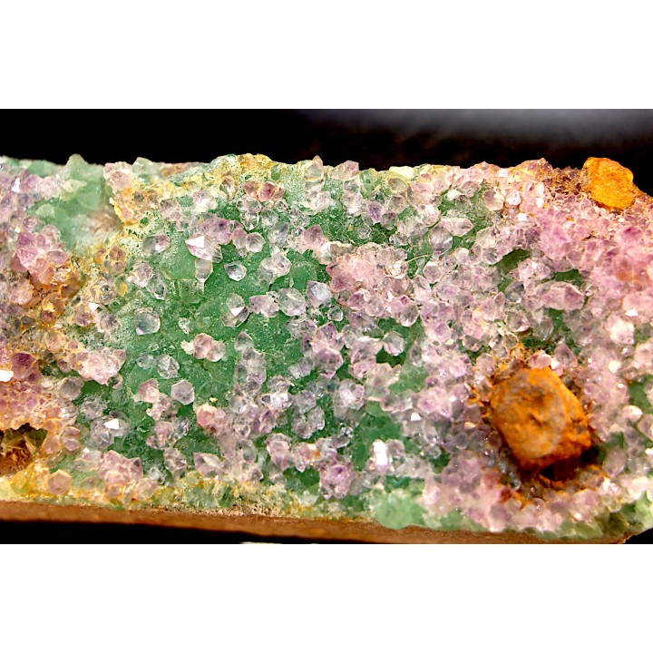 AMETHYSTE sur FLUORITE VERTE - Nancy Hanks Claim  Mesa Co., Colorado -USA