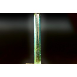 Tourmaline Elbaïte green and blue - Cruzeiro mine, Minas Gerais,  Brasil