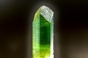 Tourmaline Elbaïte green - Cruzeiro mine, Minas Gerais,  Brasil