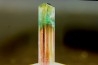 Tourmaline Elbaïte green and pink - Cruzeiro mine, Minas Gerais, Brasil