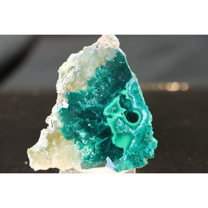 dioptase  (cut and polish)  Mindouli, RD Congo