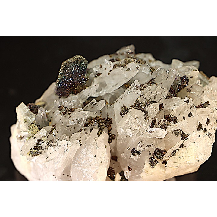 Pyrrhotite and quartz   Akka, MOROCCO
