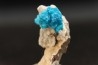 Cavansite sur stilbite - Wagholi, Poona, Maharashtra, Inde