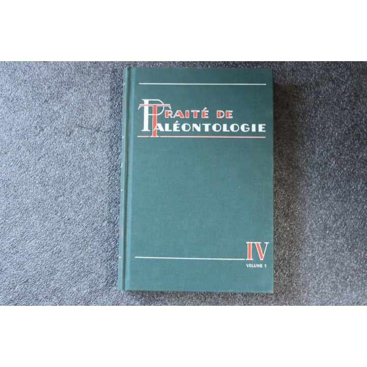 PIVETEAU: TRAITE DE PALEONTOLOGIE - TOME IV volume 1:  VERTEBRES (généralités) , AGNATHES
