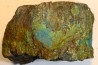 superbe bois fossile en azurite malachite