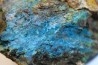fossil wood with azurite malachite inclued