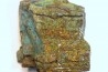 fossil wood with azurite malachite inclued