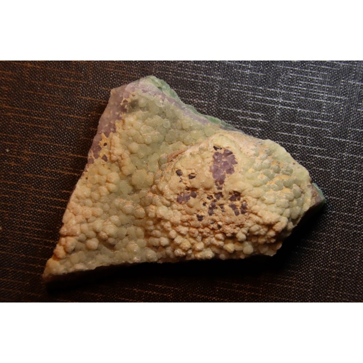 AMETHYSTE WITH botryoidal FLUORITE  Nancy Hanks Claim  Mesa Co., Colorado -USA