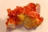 VANADINITE sur BARYTE- Mibladen, Maroc