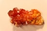 VANADINITE sur BARYTE// Mibladen, Morocco