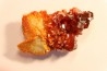 VANADINITE sur BARYTE// Mibladen, Morocco
