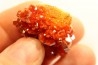 VANADINITE sur BARYTE// Mibladen, Morocco