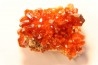 VANADINITE sur BARYTE- Mibladen, Maroc