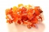 VANADINITE sur BARYTE// Mibladen, Morocco