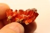 VANADINITE sur BARYTE// Mibladen, Morocco