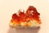 VANADINITE sur BARYTE - Mibladen, Maroc