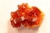 VANADINITE sur BARYTE// Mibladen, Morocco