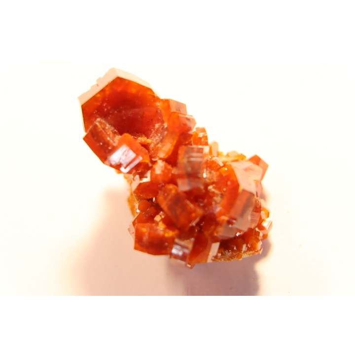 VANADINITE sur BARYTE - Mibladen, Maroc