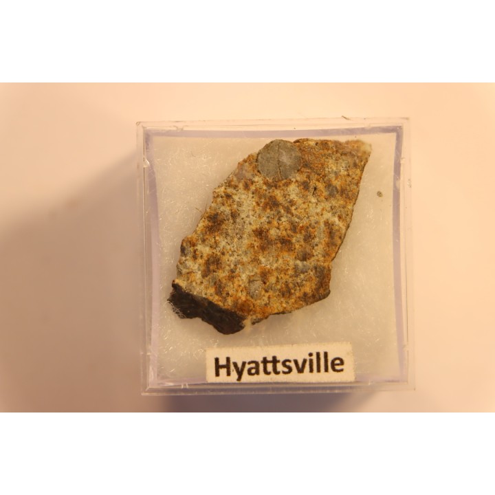 METEORITE CHONDRITE HYATTSVILLE - CHONDRITE L6 - ORIGINE: WYOMING, USA