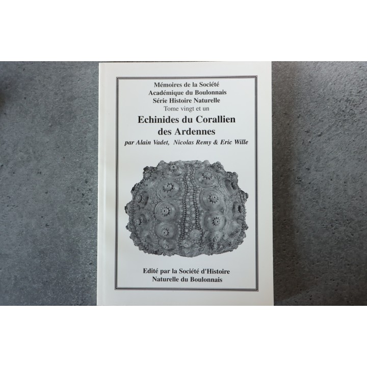 MSAB - A. Vadet & alii, 2001  Echinides du Corallien des Ardennes