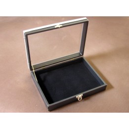 COFFRET VITRE - dimension 23 / 18 / 5 cm