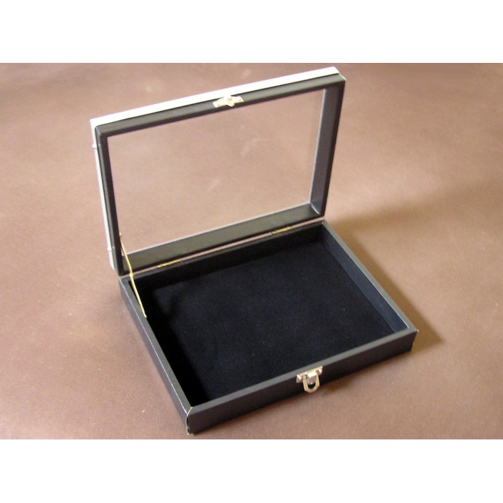 COFFRET VITRE - dimension 23 / 18 / 5 cm