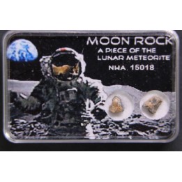 Météorite: Lunar bréche feldspath - NWA 15018