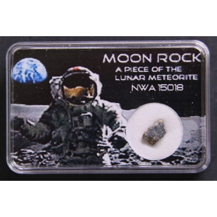 Météorite: Lunar bréche feldspath - NWA 15018