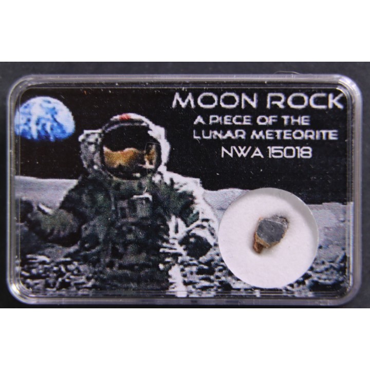 Météorite: Lunar bréche feldspath - NWA 15018