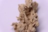 Petrified plants, TRAVERTIN:  Branches, Twigs, Mosses - Middle Jurassic - Parmilieu, FRANCE