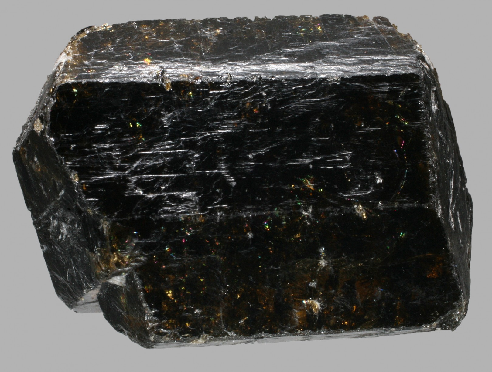 Tourmaline DRAVITE biterminé du Népal