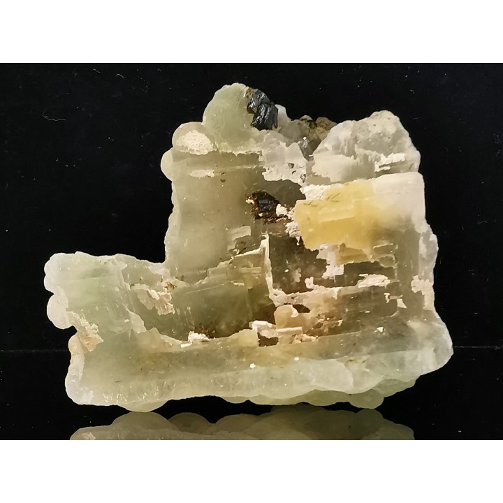 Périmorphose de prehnite après anhydride  Bindougou, Diakon, Kayes, Mali