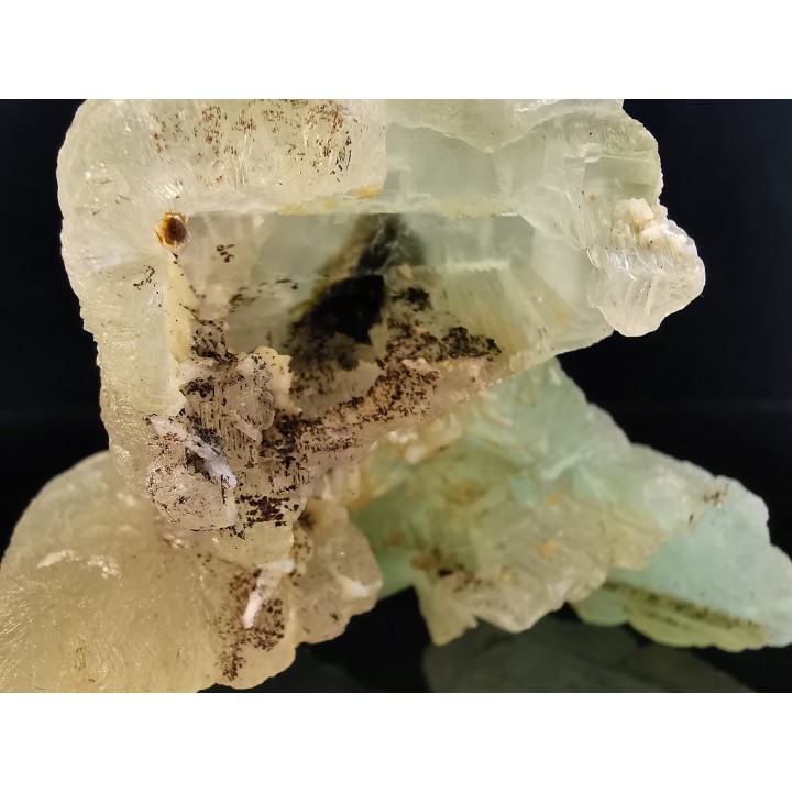 Périmorphose de prehnite après anhydride  Bindougou, Diakon, Kayes, Mali
