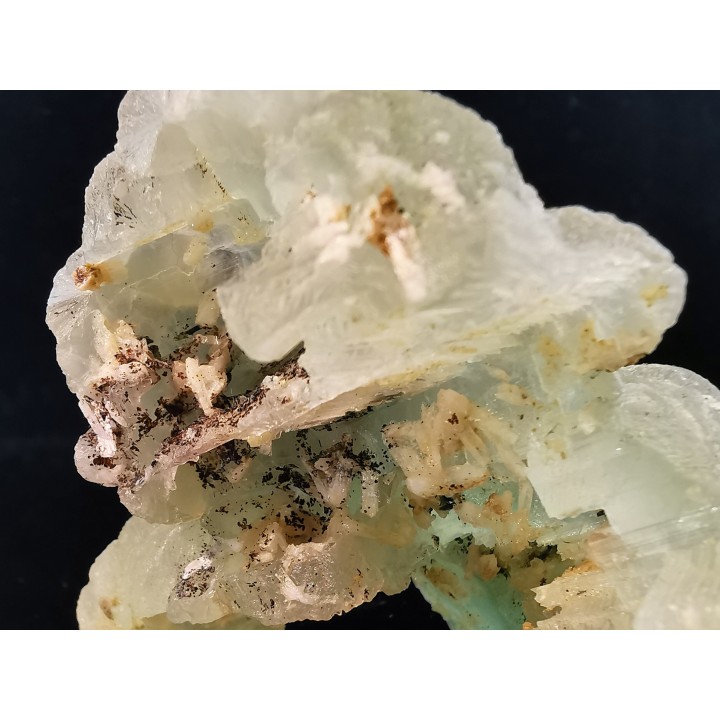 Périmorphose de prehnite après anhydride  Bindougou, Diakon, Kayes, Mali