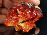 VANADINITE sur BARYTE - Mibladen, Maroc