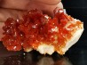 VANADINITE sur BARYTE - Mibladen, Maroc