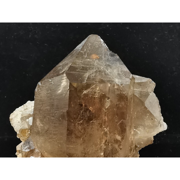 Quartz fumé  Les Rochassiers - MONT BLANC - FRANCE