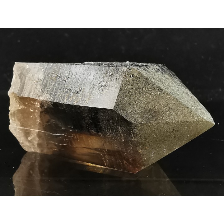 Quartz fumé  Les Rochassiers - MONT BLANC - FRANCE