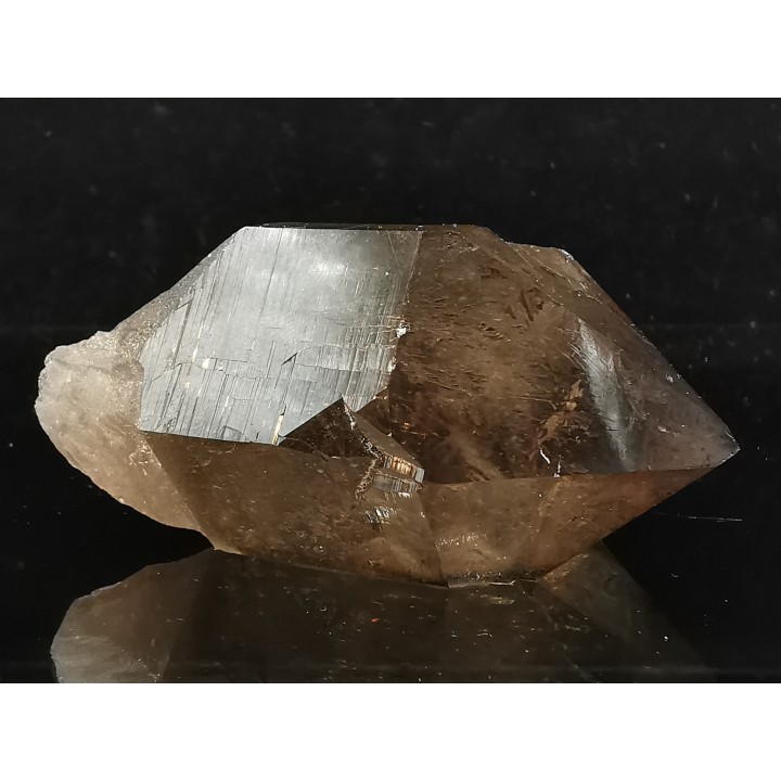 Quartz fumé  Les Rochassiers - MONT BLANC - FRANCE