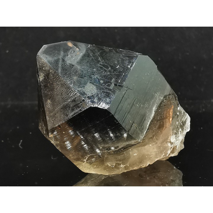 Quartz fumé  Les Rochassiers - MONT BLANC - FRANCE