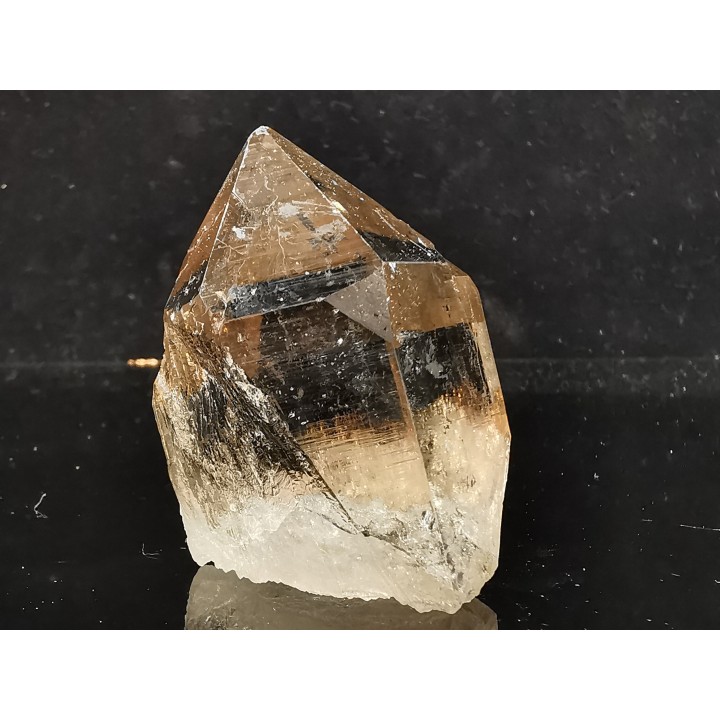 Quartz fumé  Les Rochassiers - MONT BLANC - FRANCE